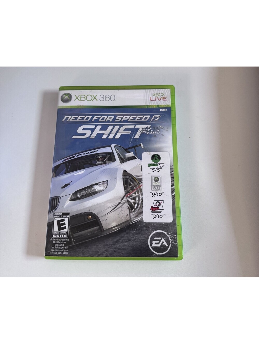 Need For Speed Shift Xbox 360 Video Game CIB Complete Tested
